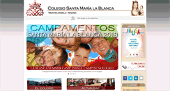 Desktop Screenshot of colegiosantamarialablanca.com